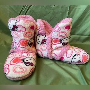 LAST CHANCE! Hello Kitty Boot Slippers